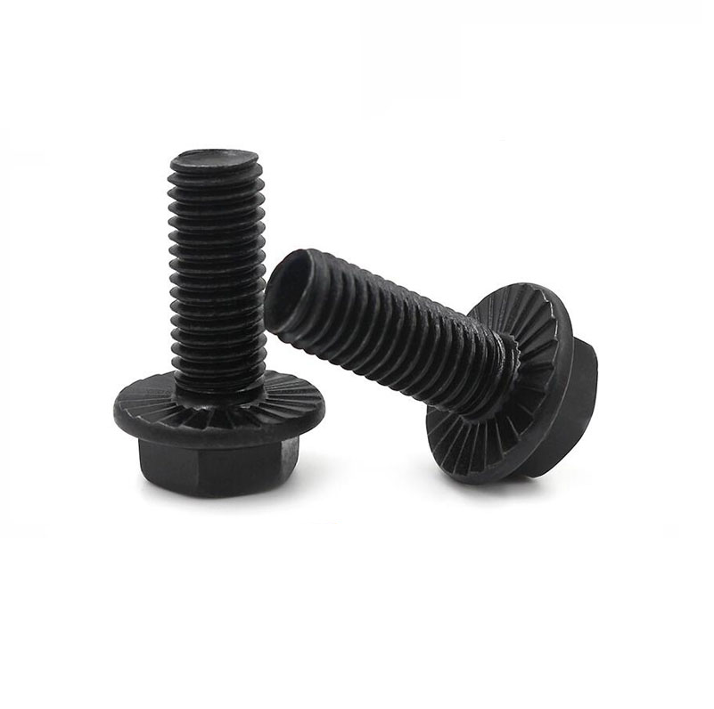 Plain Finish M8 Flange Titanium Bolts Perfect for in Various Industrial Machines