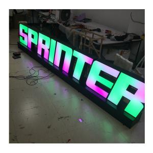 Quality High Brightness LED Light Customized 3d Luminous Acrylic Letter Sign for Outdoor Store wholesale