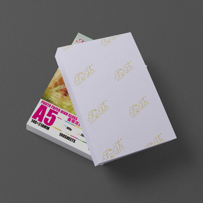Single Glossy 230gsm Premium A5 Glossy Photo Paper
