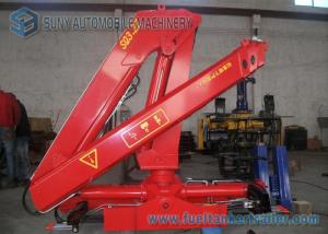 Quality 3.2 Ton Cargo Crane Mounted Truck SUNY Knuckle Boom Crane wholesale