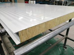 Quality Clean Room Rock Wool Sandwich Panel wholesale