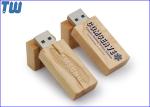 Slim Wooden Bamboo Brick 64GB Pendrive Stick Drive Natural Product