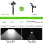 Solar Lights Outdoor, Solar Powered Pathway Landscape Light For Garden /Lawn