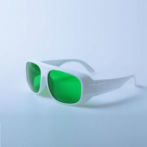 Quality White Frame 52 650nm Laser Safety Goggles infrared Polycarbonate wholesale