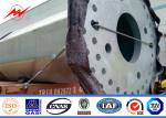 2.5MM 30m 500kv Monopole Antenna Tower For Distribution Line​