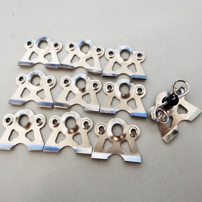 ZINC PLATED Quarter Turn Dzus Back Plate for 1" springs Sprintcar Standard DIN Measurement system Imperial Inch