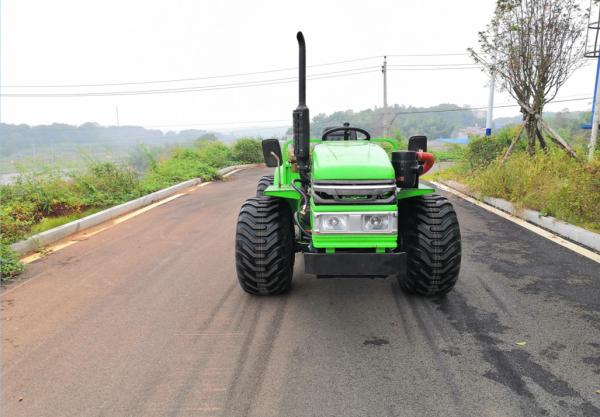 35HP Small Turning Radius 4wd quad tractor For orchard oil palm plantation