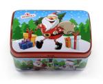Vintage Christmas storage tins for gift