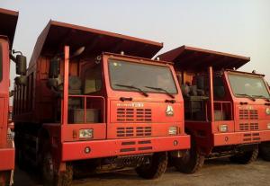 China big loading Mining dump truck 371 horsepower Left hand steering Vehicle from sinotruk on sale