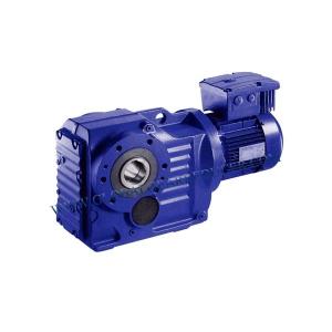 Quality S87 S97 Vertical Helical Worm Gear Motor Reducer with Hollow Shaft wholesale