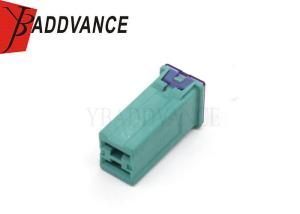 Quality 2 Pin Female Green Unseald Automotive Connector For V Ariety Cars wholesale