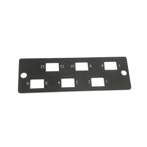 Quality 6 Port LGX Fiber Optic Adapter Panel FC LC MTRJ Single Mode wholesale