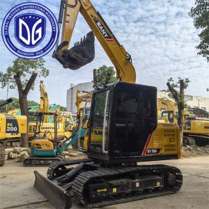 Quality SY75C Used SANY Excavator Hydraulic Lifting And Carrying wholesale