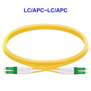 Quality 2 Core Single Mode Fiber Optic Cable LC APC LC APC For Ftth wholesale