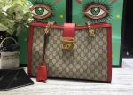 35cm Length Strap Shoulder Backpack Embroidery Genunie Leather