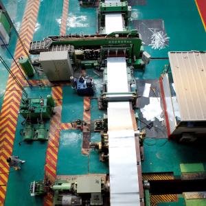 Quality GALVA Horizontal Hot Dip Galvanizing Line Equipment 550mm 180000TPY wholesale