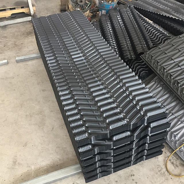 PVC PP Cooling Tower Fill Material OF21 Counterflow Systems Pvc Fills For Cooling Tower