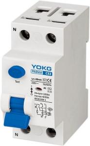Quality 16-100A Electromagnetic Circuit Breaker RCBO 6kA 230V 400V wholesale