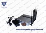 3G 4G Wimax Remote Control Jammer Effective Operating For Cell Phones