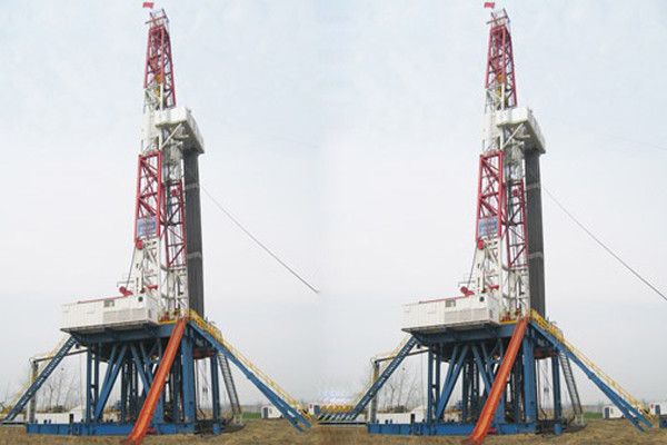 Intelligent ZJ70/4500D Skid Mounted Drilling Rig Machine Driven By AC VF Motor
