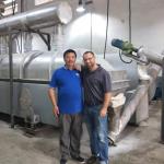 Inorganic Sweetener Salt Drying Machine Vibrating Bed Dryer Fluid Bed Equipment