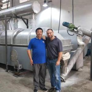 Quality Stainless Steel Breadcrumb Vibrating Fluidized Bed Dryer In Food Industry wholesale