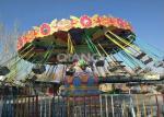 Head Model Mini Theme Park Swing Ride Steel Material Giant Swing Ride