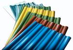 18 Gauge x 48 In Alloy 3105 Corrugated Color Pre-painted Aluminum Sheet For