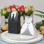 Wedding Dress Packing Food Packaging Paper Box For Chocolate Cracker 10*5*3cm