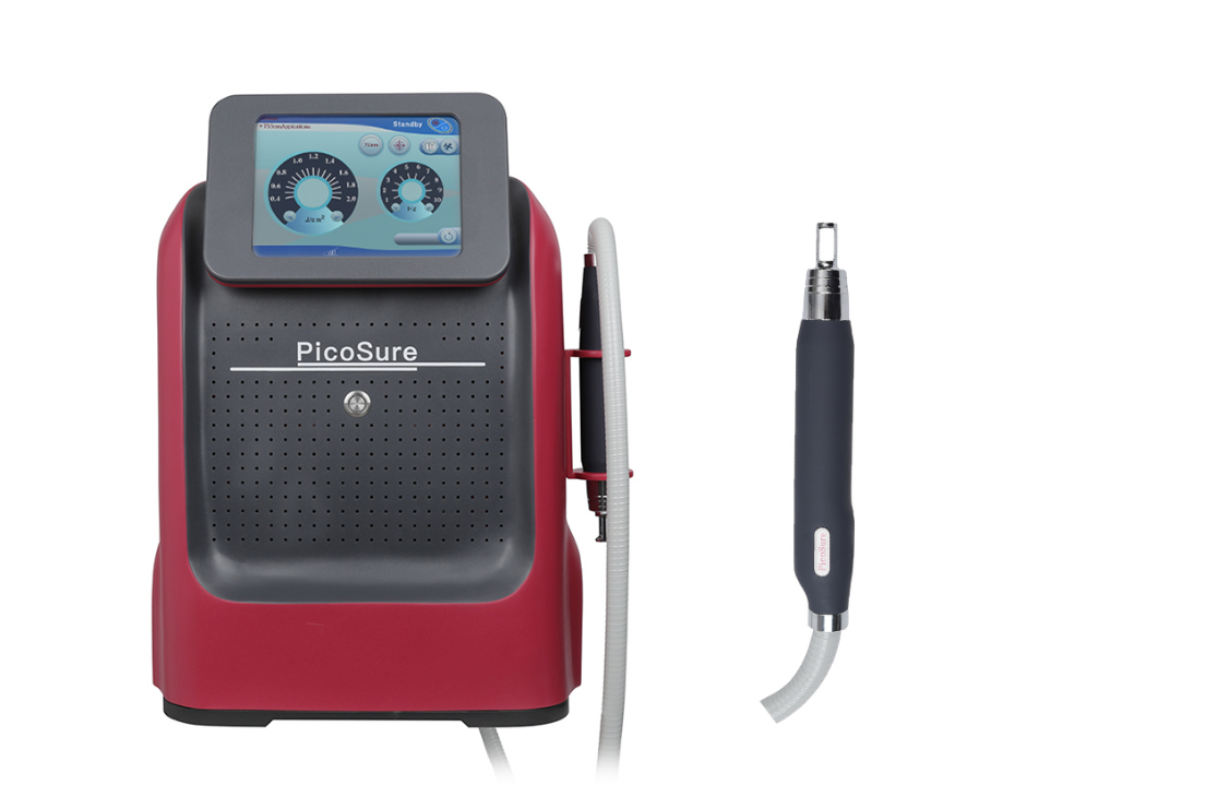 220V Q Switched Nd Yag Laser Machine Portable Pico Laser Machine 1064nm 755nm 532nm