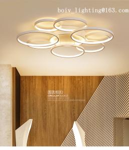 Quality Circular Buckler Simple LED Ceiling Lightings White Color Lamps wholesale