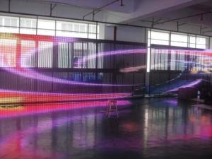 Quality SMD2121 High Brightness 1920Hz Outdoor Transparent LED Screen wholesale