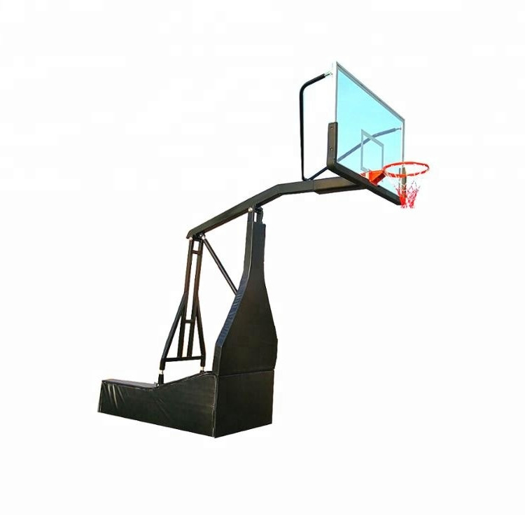 Waterproof Black Basketball Hoop Stand Rim 450MM With Powder Sprayed Surface