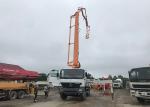 290KW 37m Concrete Truck With Pump Zoomlion Long Arm High Safety 120m3/H