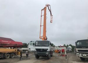 Quality 290KW 37m Concrete Truck With Pump Zoomlion Long Arm High Safety 120m3/H wholesale