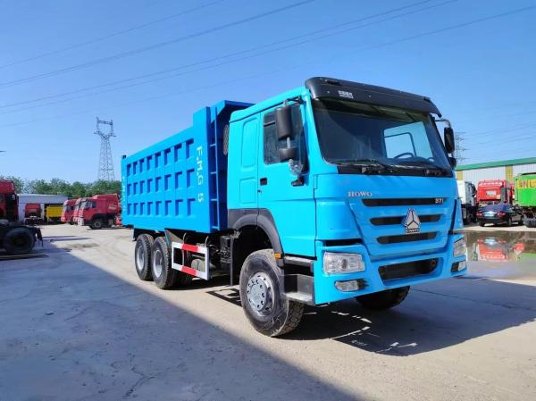 Construction Projects Sinotruk Blue Dump Truck 6*4 Tipper Truck with Radial