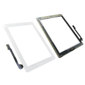 Quality iPad 3 Touch Screen Glass Digitizer+ Home Button Assembly White wholesale