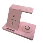 15W Fodable Wireless Charging Station in White/Black/Green/Purple/Pink