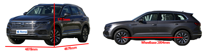 Fashion Volkswagen Touareg SUV PHEV 2.0T 252 HP L4 VW Touareg Black Edition