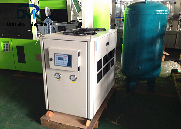 Semi Auto Bottle Blow Molding Machine One Heater With Two Blower System