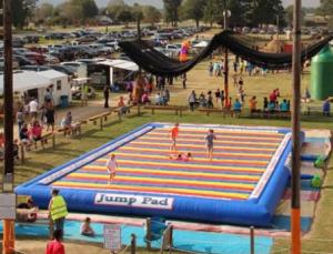 Quality Kids N Adults Big Bounce Inflatable Jump Pad Made Of Heavy Duty Material For Outdoor Jumping Party Fun wholesale