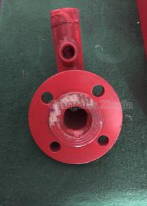Quality Red / Sliver Steel Flange Fire Fighting Accessories Connecting Pipe wholesale