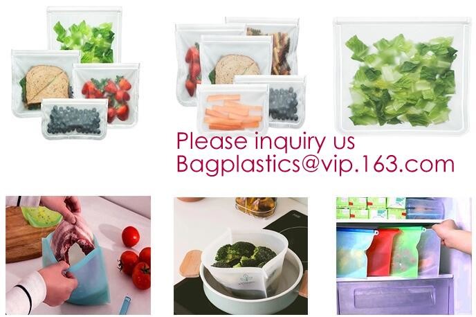 fresh food vegetable fruit roll packaging plastic flat pouch bag,zipper Seal pack Embossing Vacuum Bag for Fresh Food