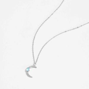 Quality Elegant Fashion Pearl Necklace Geometric Hexagonal Fashion Diamond Necklace wholesale