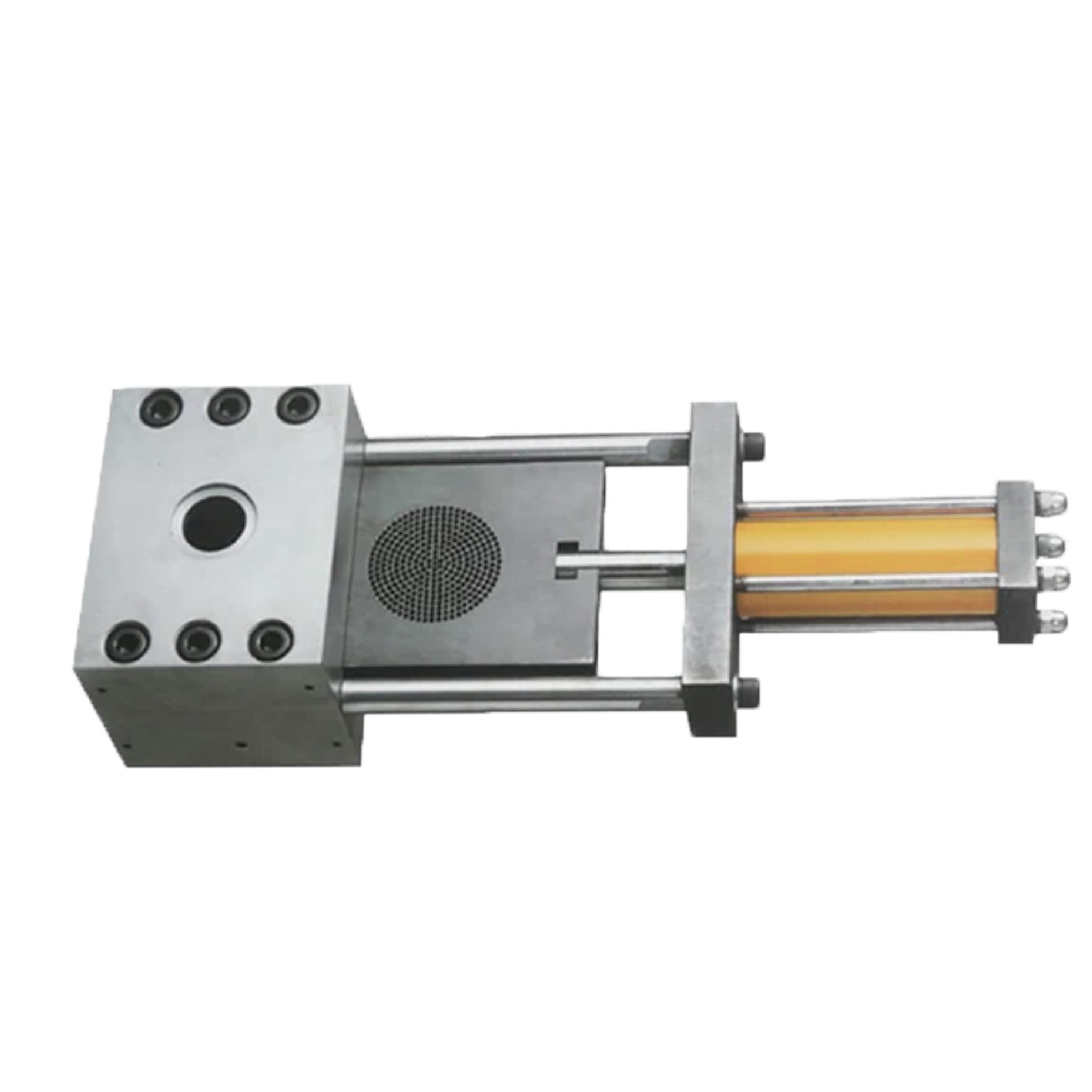 Alloy Steel Fast Screen Hydraulic Screen Changer For Plastic Extruders