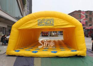Quality Outdoor kids N adults inflatable obstacle rush made of best material for interactive activities or events wholesale