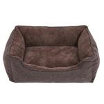 Washable Dog Bed Cushion , Dog Cage Cushion Customized Size Eco Friendly