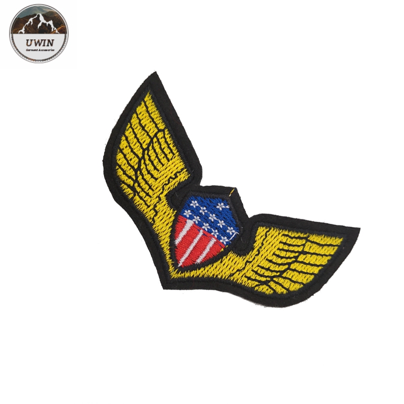 Iron On Style Custom Woven Patches / Army Uniform Patches Customized Size