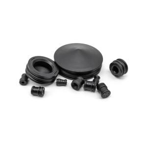 Quality 2.5mm 10mm 20mm Rubber Syringe Plunger 50mm Butyl Medical Stopper Gasket wholesale