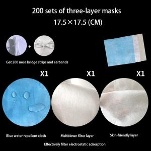 Quality Polyester Spunbond Meltblown Face Mask Nonwoven Fabric wholesale